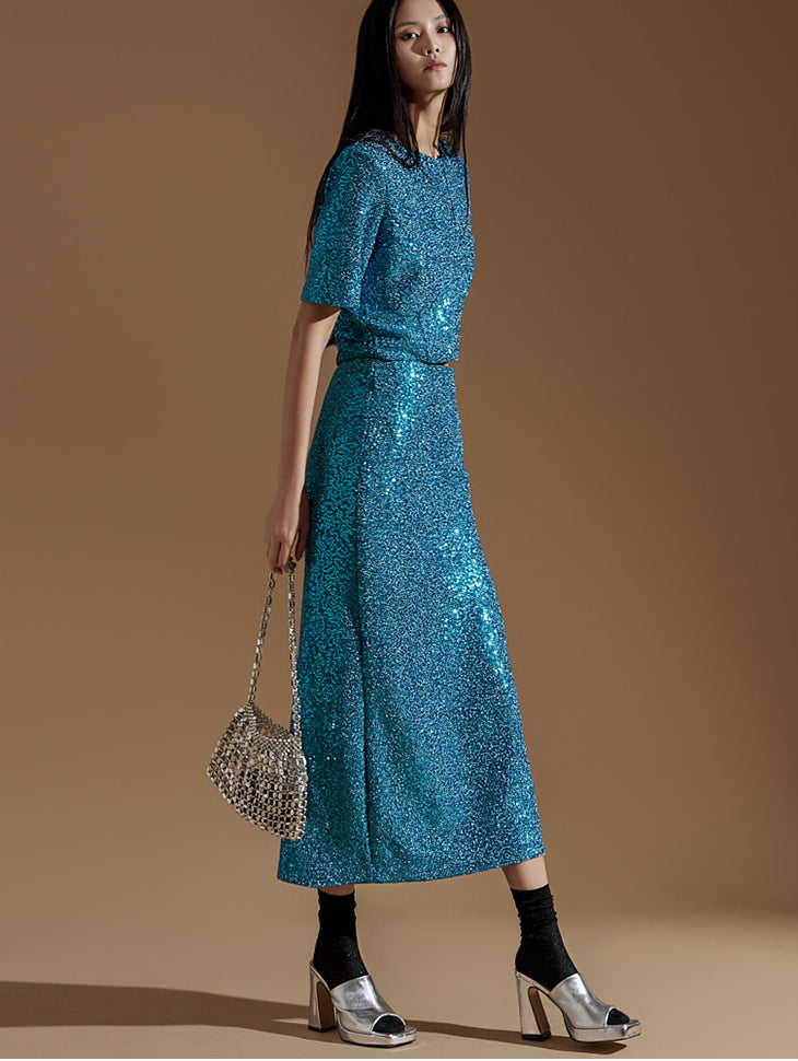 TP1802 Blouse Skirt Set