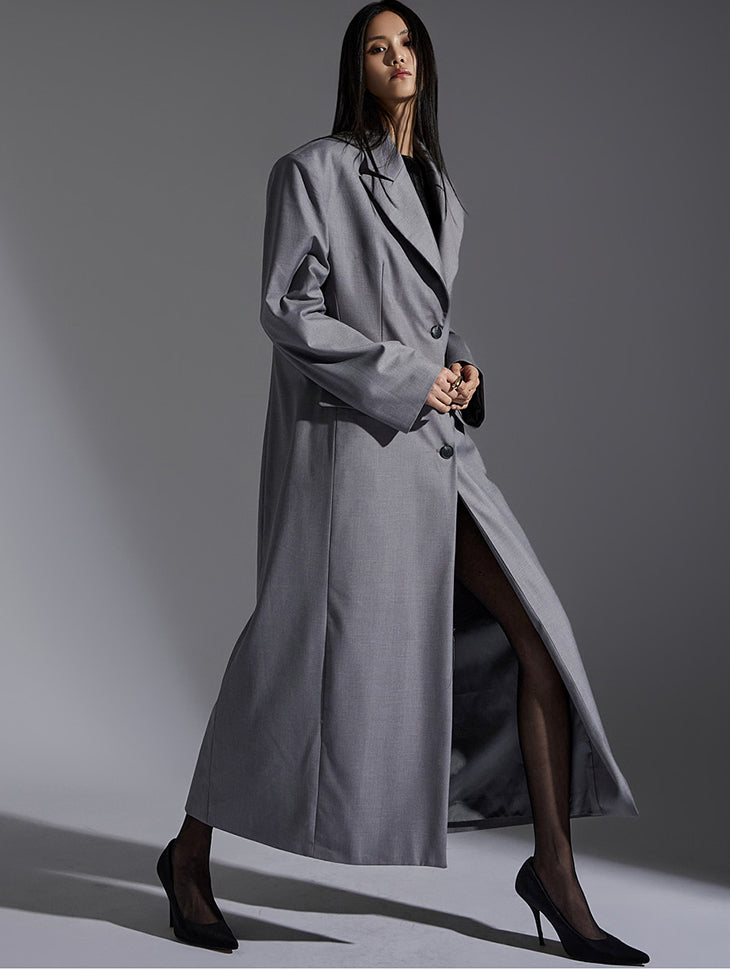 J2240 Oversized Single Long coat