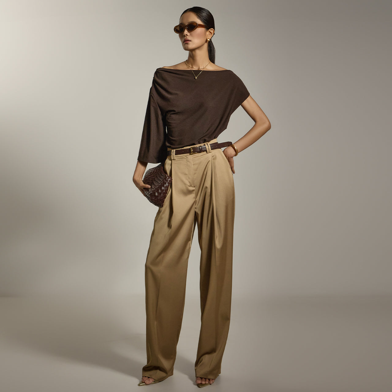 P3440 Pintuck Slacks