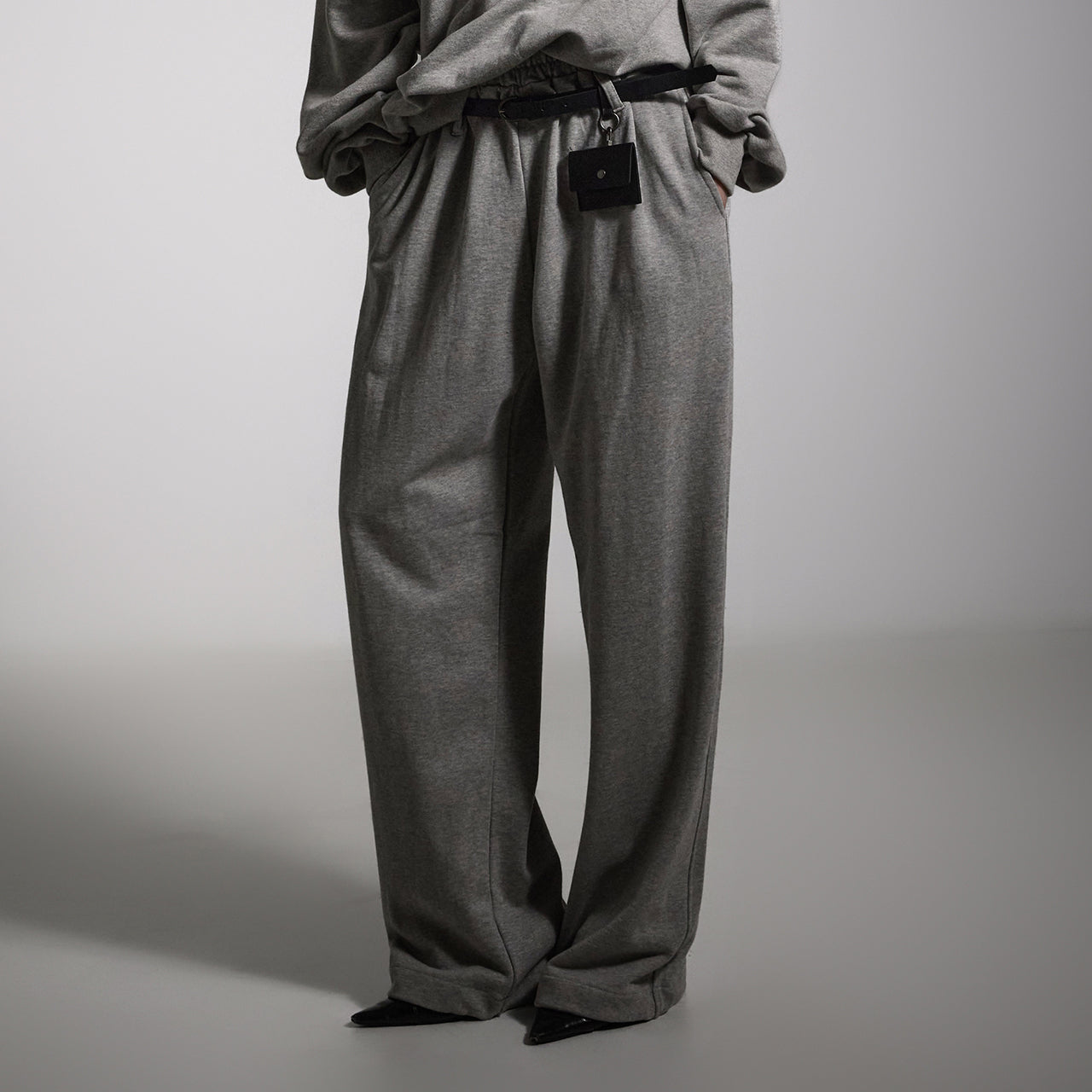 P3448 Wide Pants with Belt