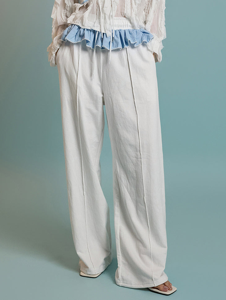 P3466 Frill Sweat Pants