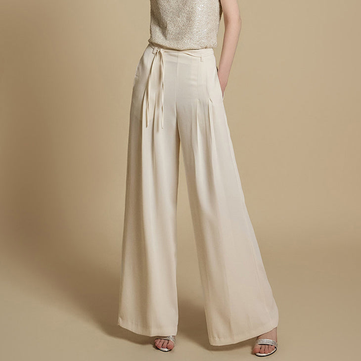 P3478 Wide Slacks with Strap