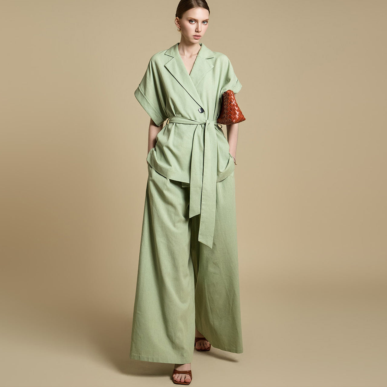 P3531 Linen Slacks