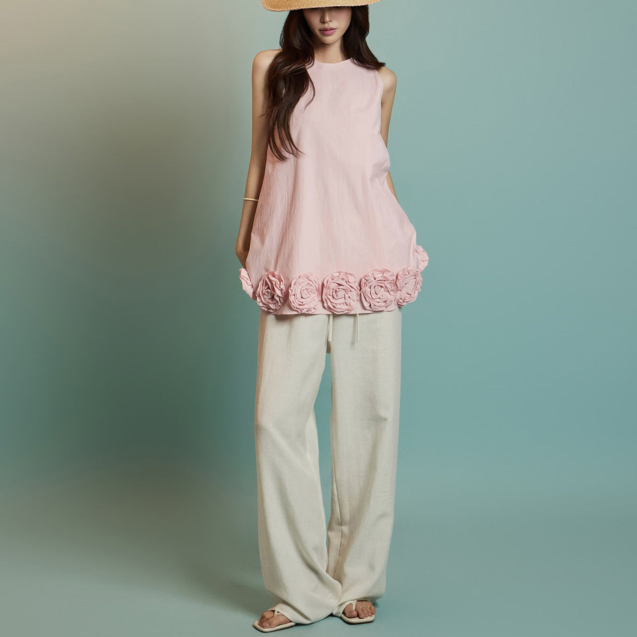 P3567 Linen Pants