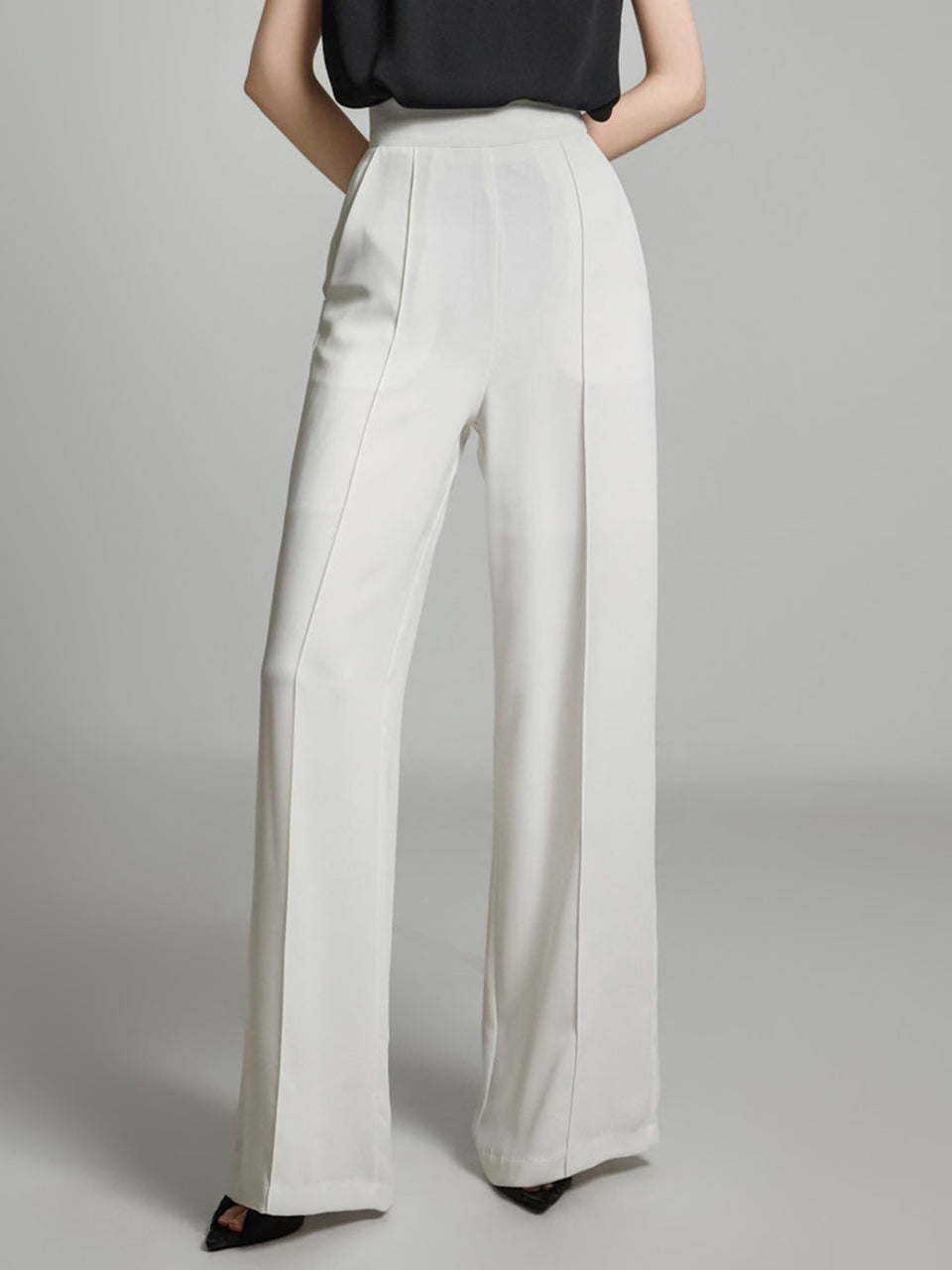 P9166 Pintuck Slacks