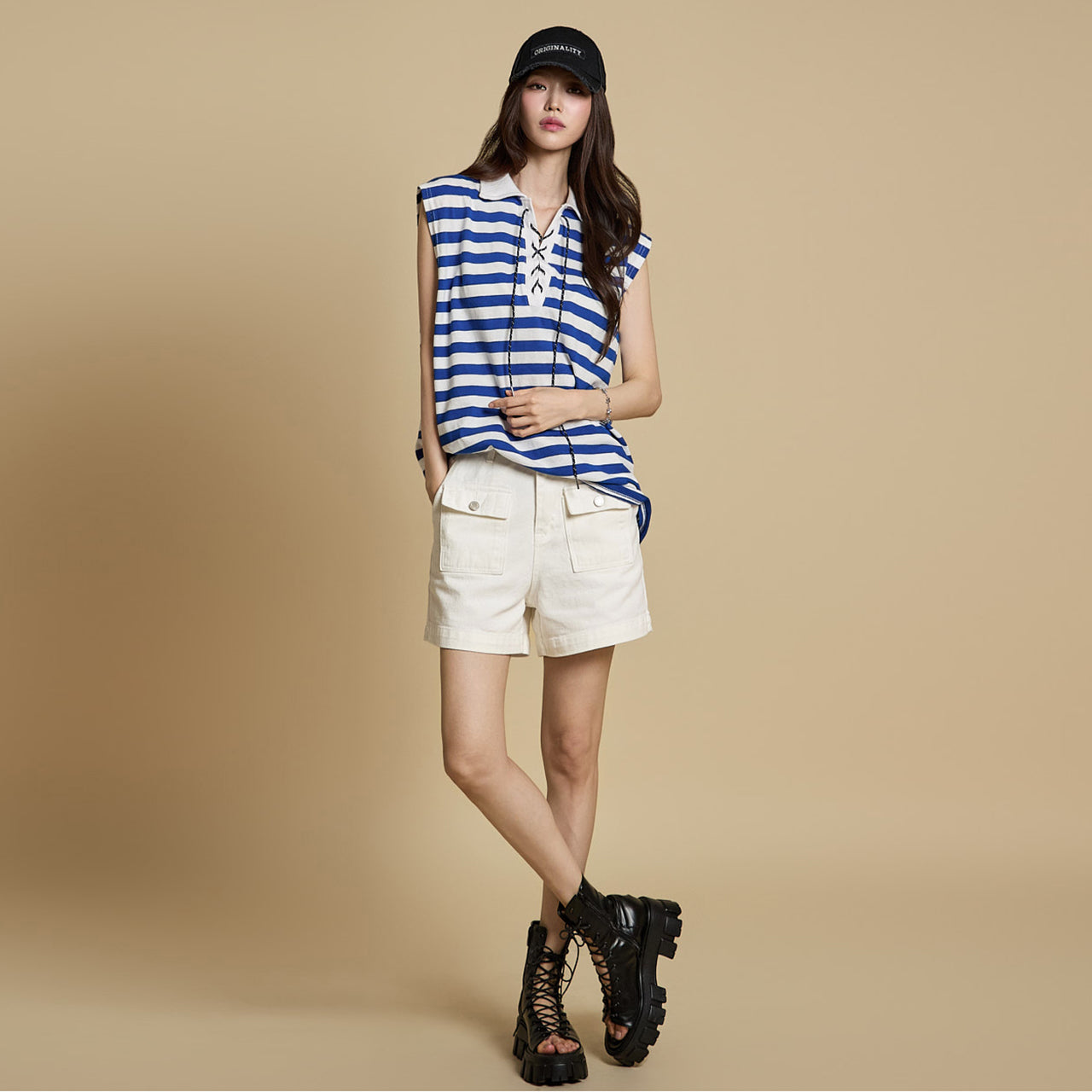 PJ585 Pocket Short Jeans