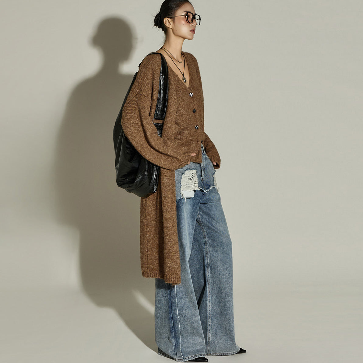 PJ607 Wide Jeans