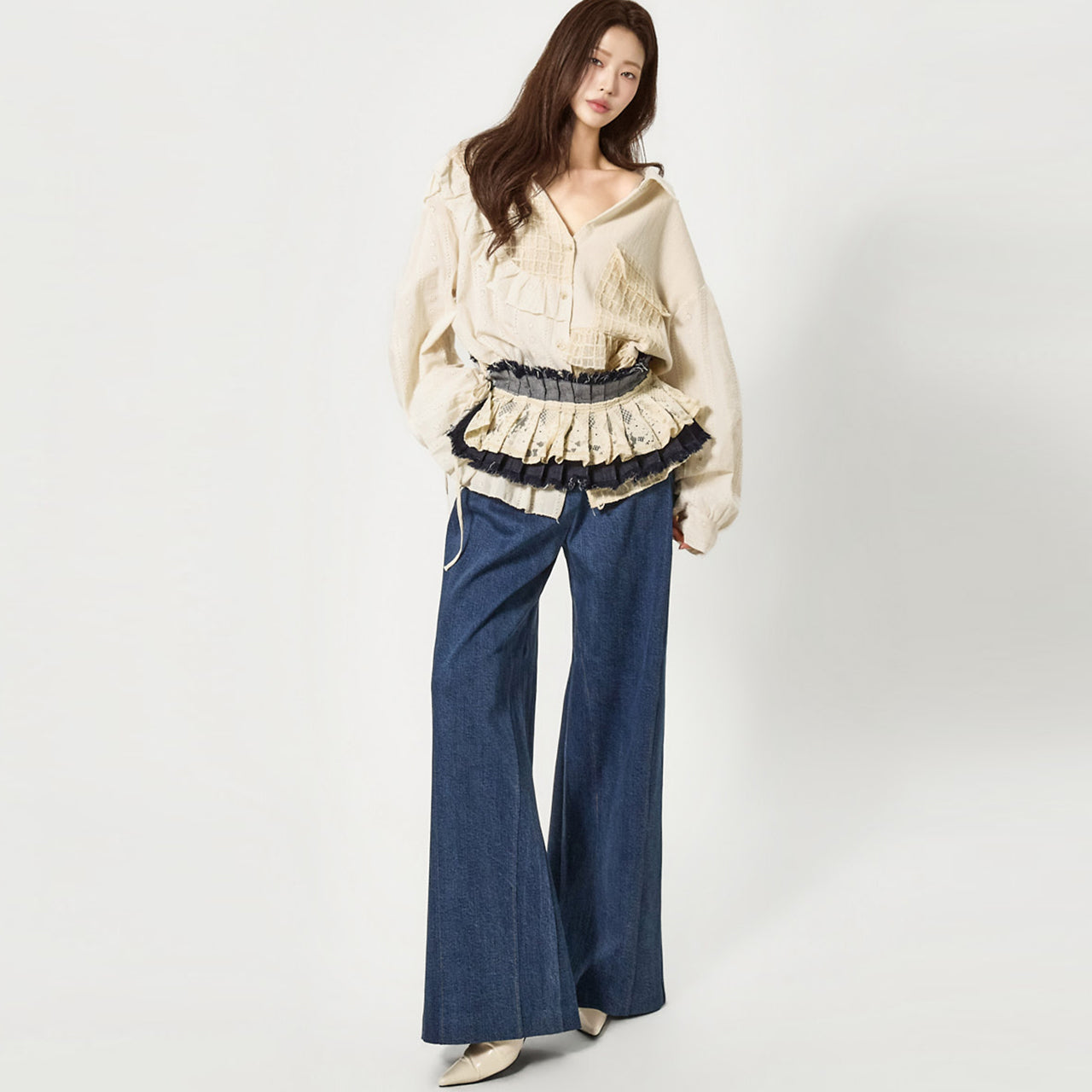 PJ612 Wide Jeans