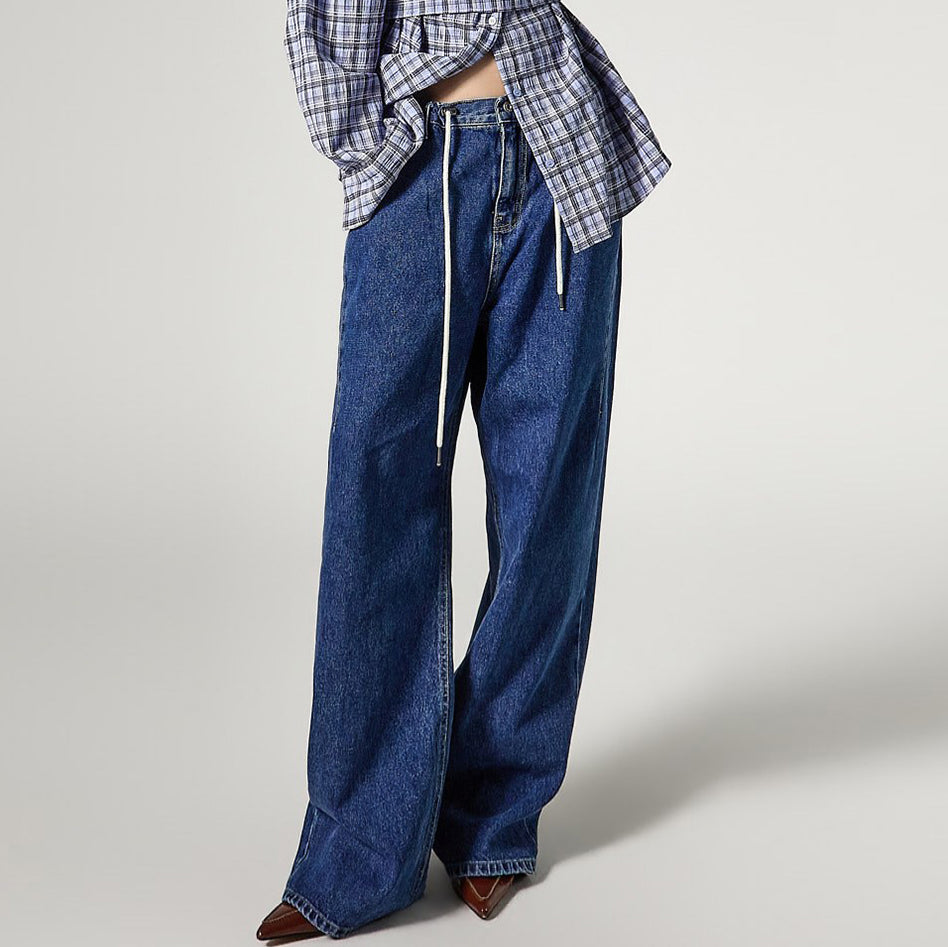 PJ635 String Wide Jeans