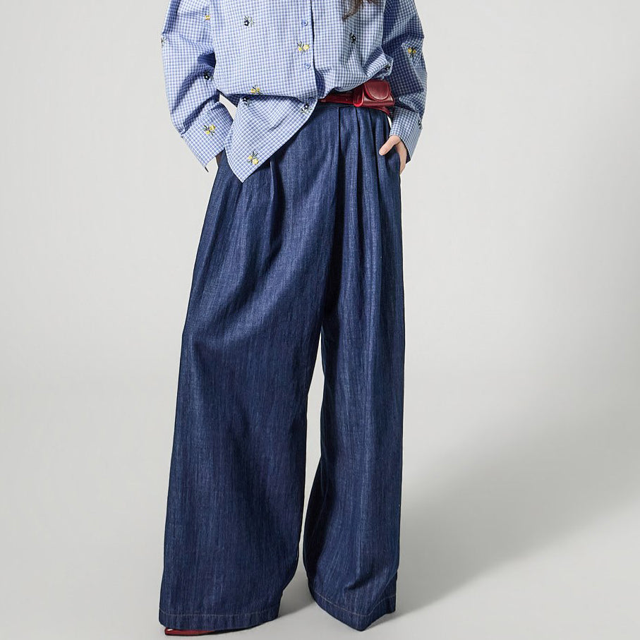 PJ636 Wide Banded Jeans