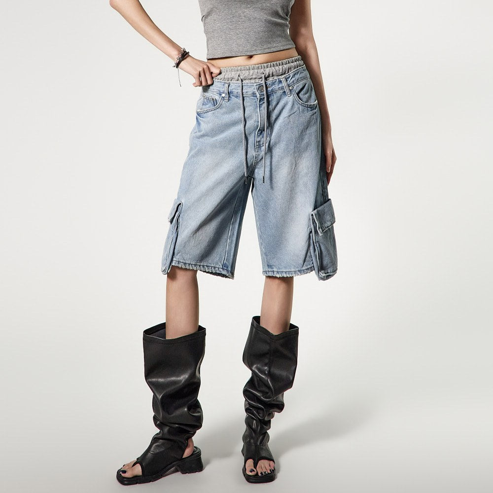 PJ646 Utility Half Jeans