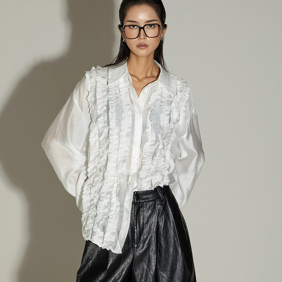 S804 Frill Shirts