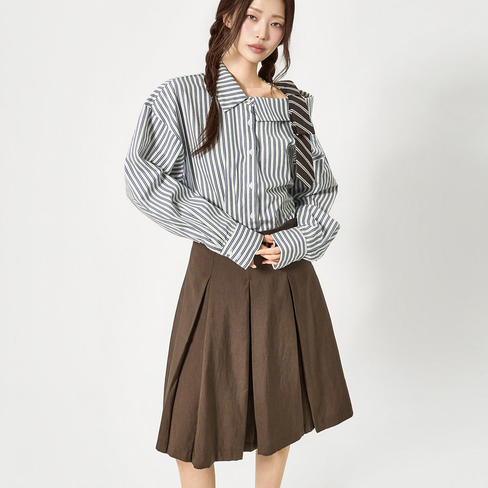 S850 Ribbon Tie Shirts