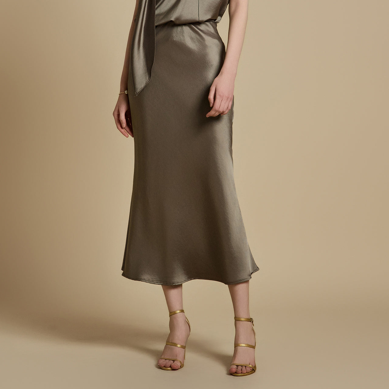 SK2984 Satin Skirt
