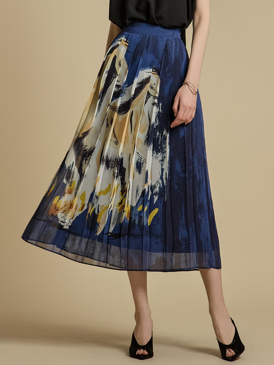 SK2997 Pleated Skirt