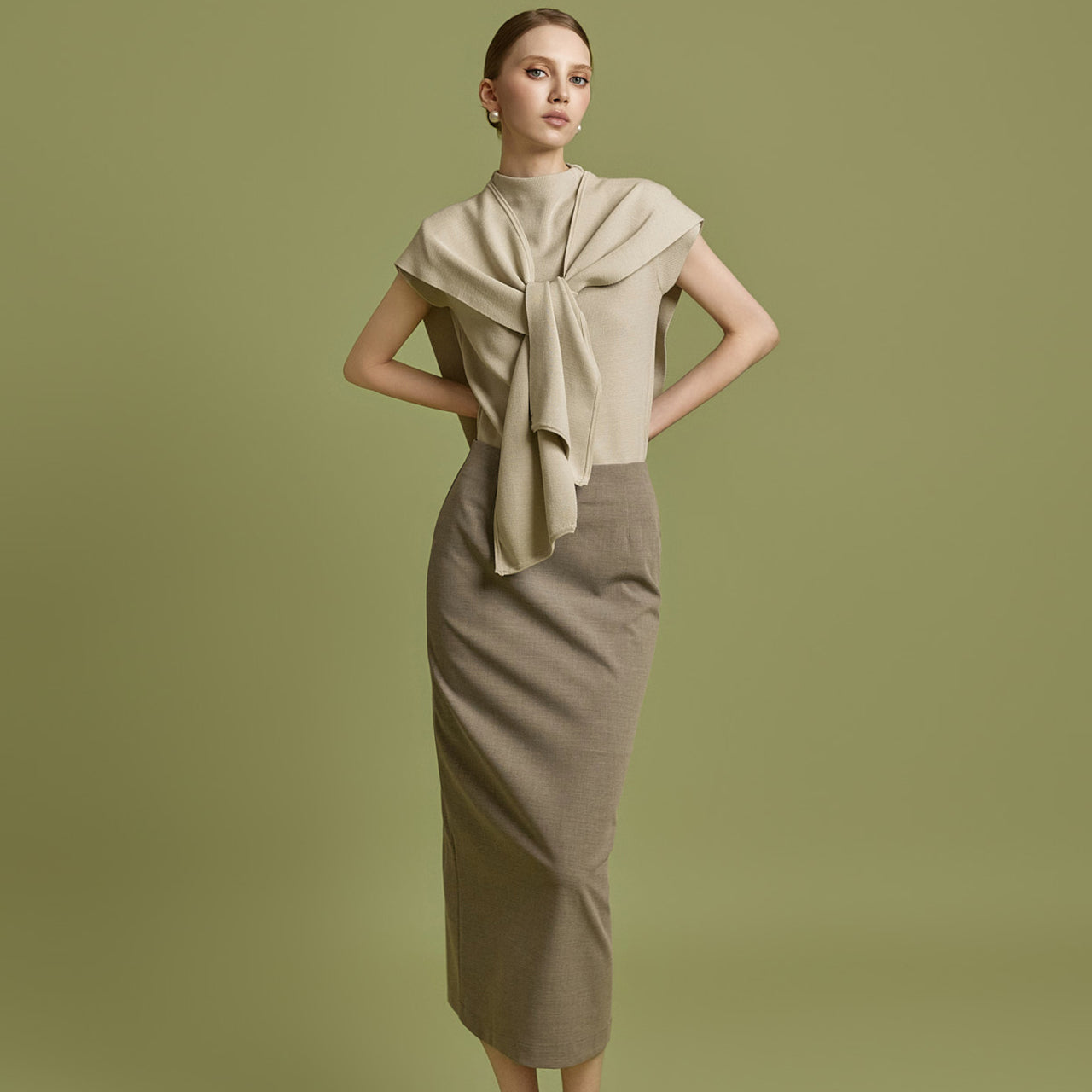 SK3040 Pencil Skirt