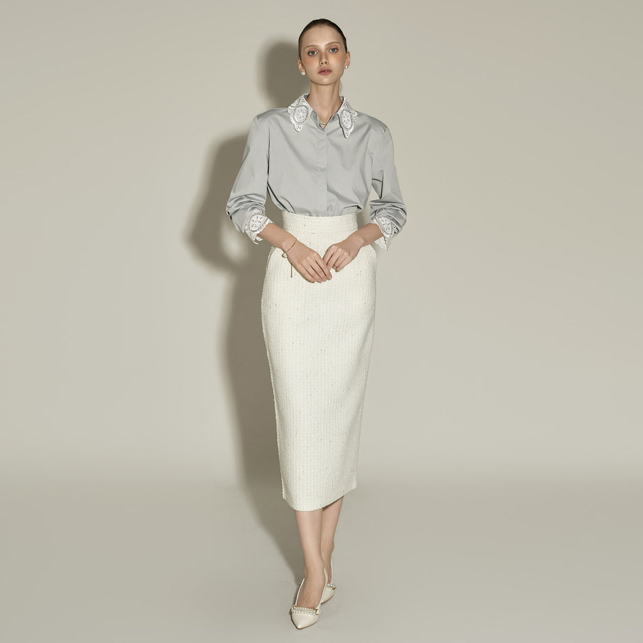 SK3085 Tweed Skirt