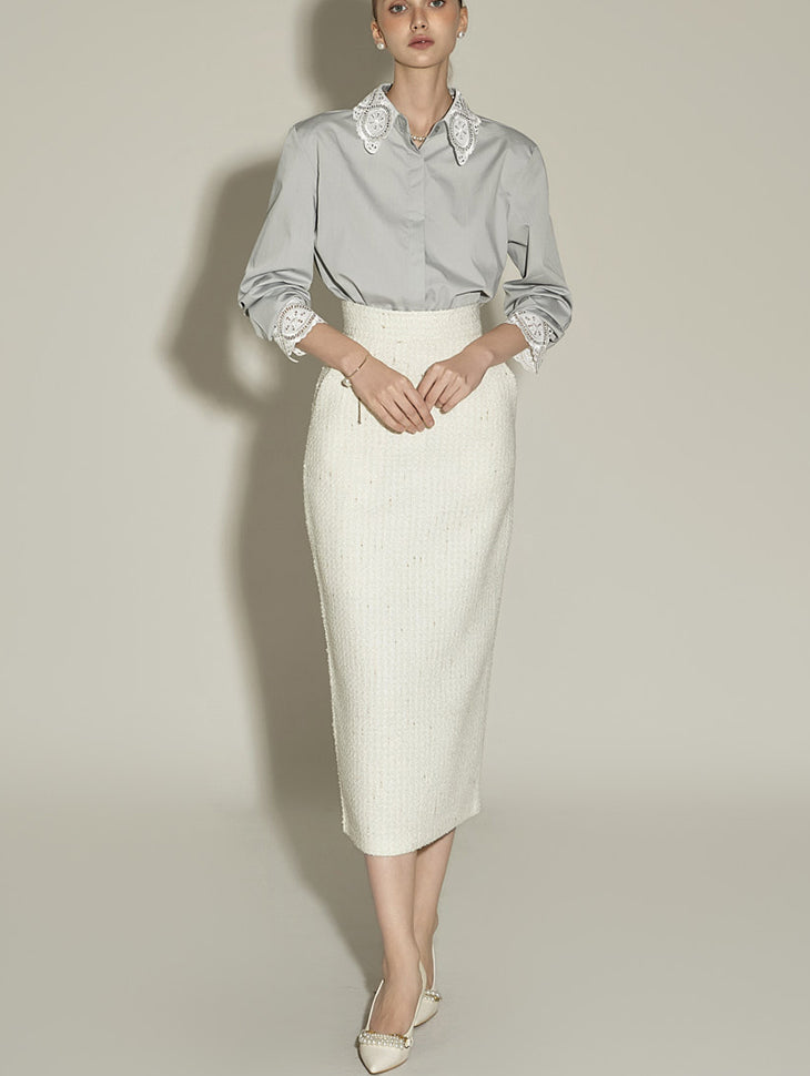 SK3085 Tweed Skirt