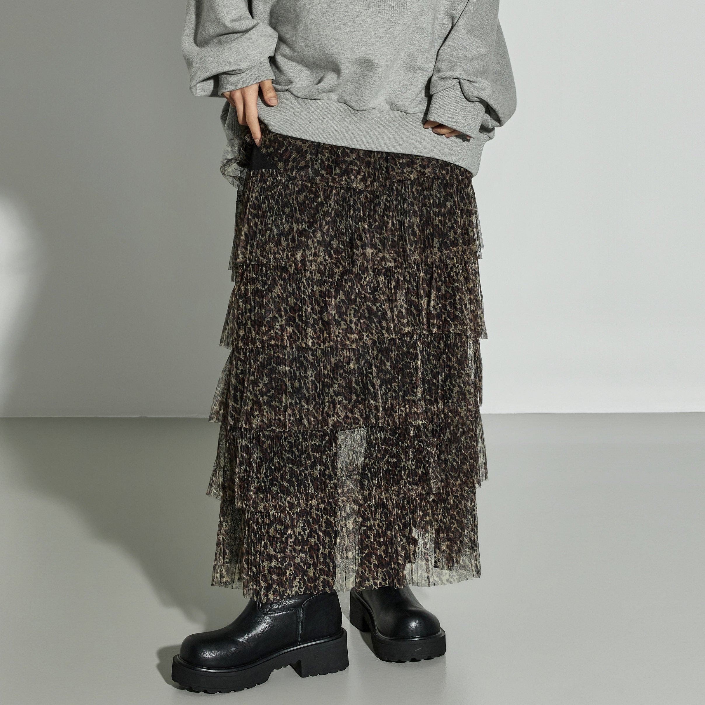 SK3090 Tiered Skirt