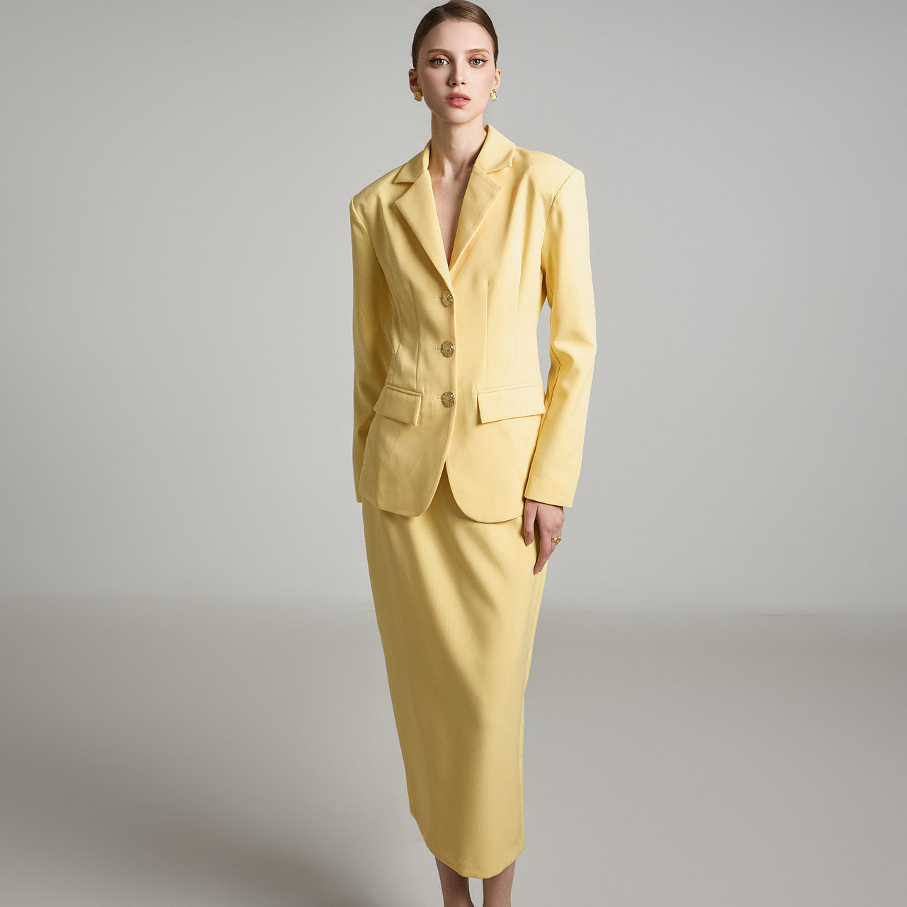TP2077 Jacket and Skirt Set