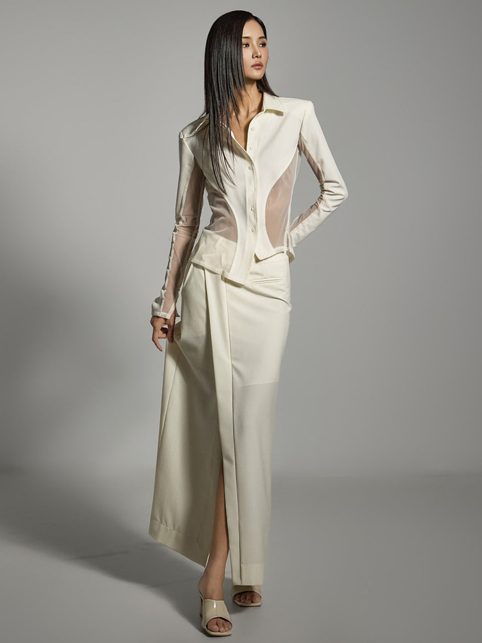 TP2111 Shirt and Skirt Set