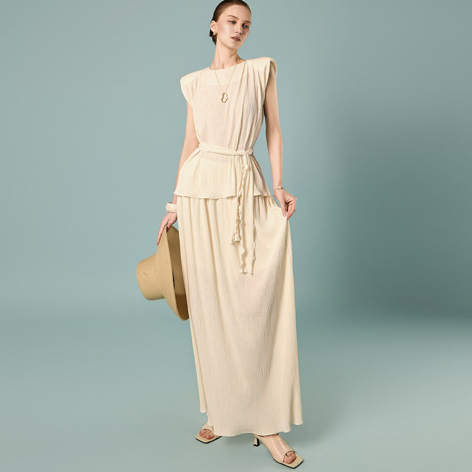 TP2421 Blouse and Skirt Set