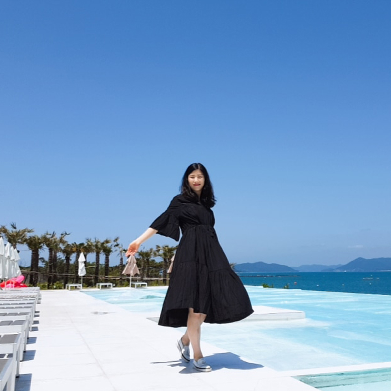 [韓國評價]素材也非常凉爽,夏天也经常穿!