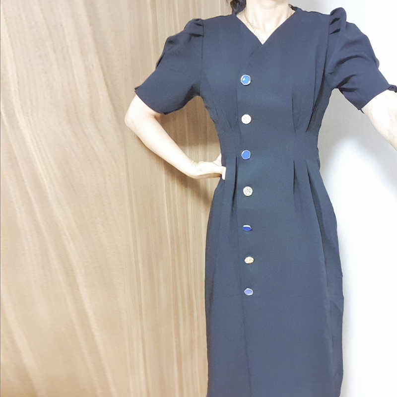 [韓國評價]裙子再长一点就好了。