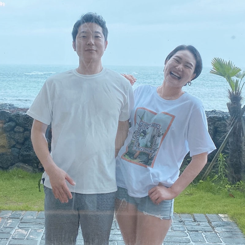 [韓國評價]与牛仔短裤也很适合。