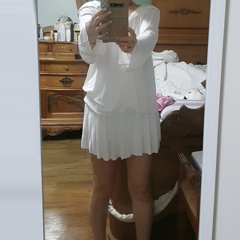[韓國評價]裙子虽短但很舒服！
