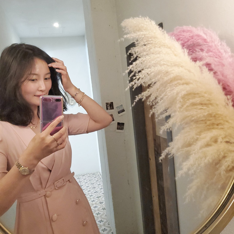 [韓國評價]非常漂亮的连衣裙。