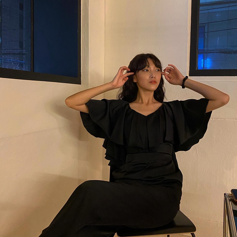 [韓國評價]第一次穿DINT衣服 长度也很好