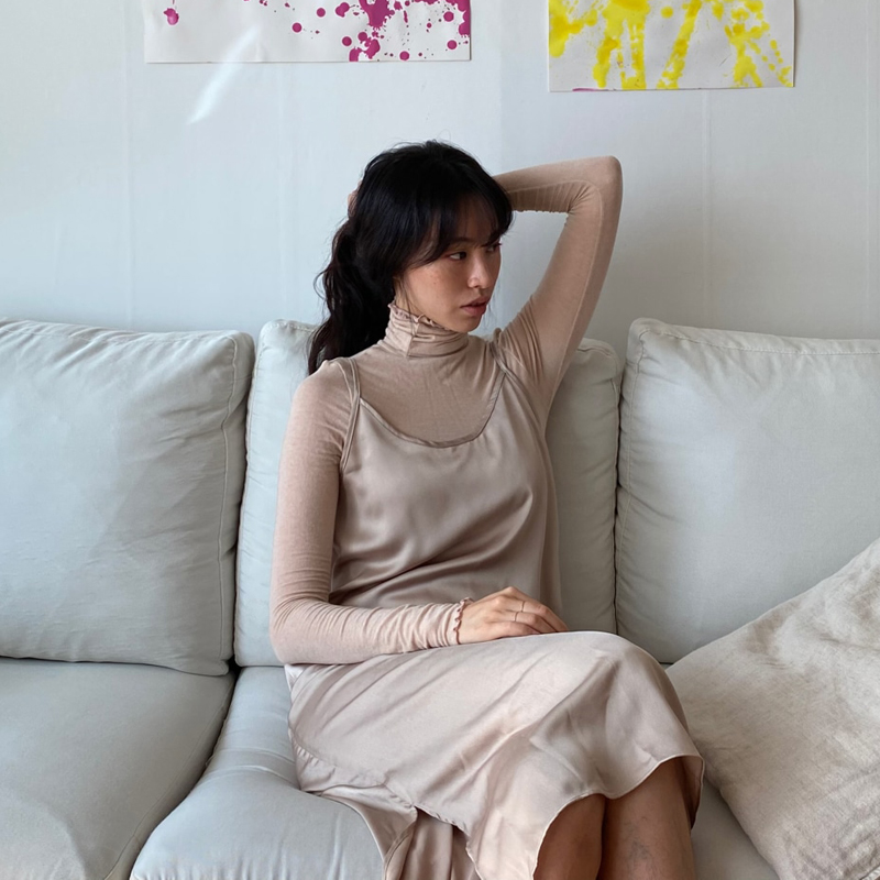 [韓國評價]适合春天或秋天穿的衣服。