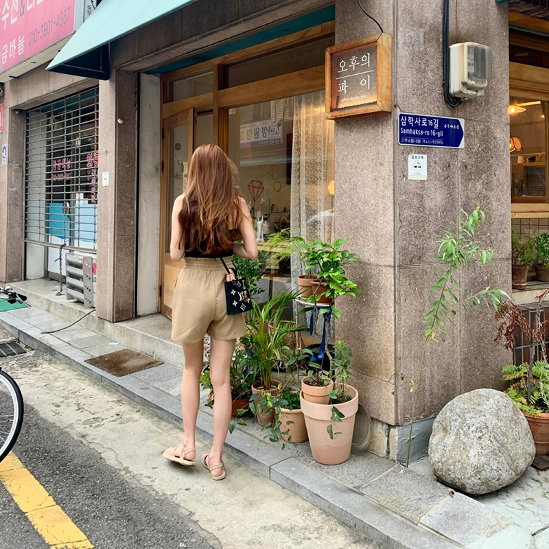 [韓國評價]穿着也非常好的裤子。