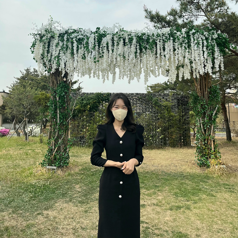 [韩国评论]DINT衣服的长度长，很好。