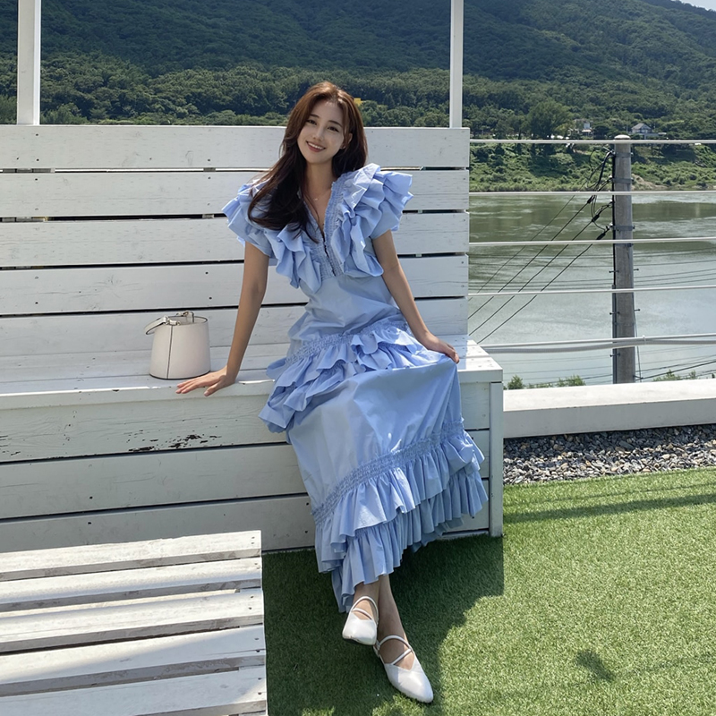 [韩国评论]是可爱的连衣裙。