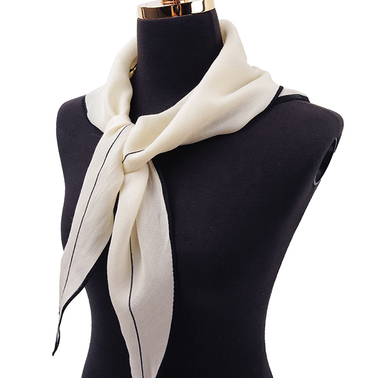 AS-1508 钻石曲线丝绸领巾