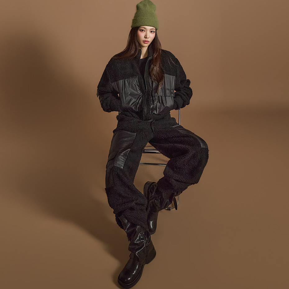 TP2007 拉链夹克裤套装