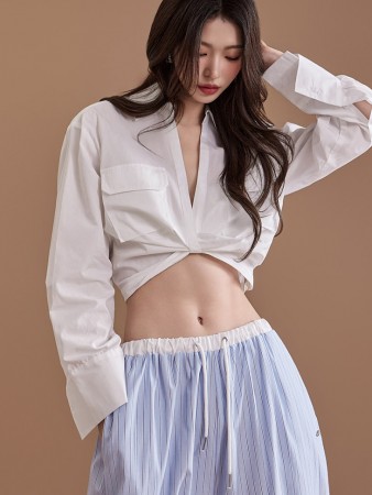 S611 露脐 衬衫 Korea
