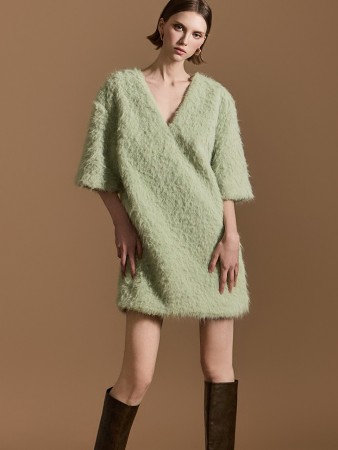 D9511 圓圈 微型 連衣裙 Korea