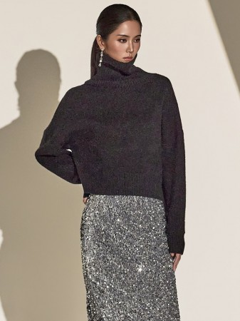 E3650 高领针织衫 Korea