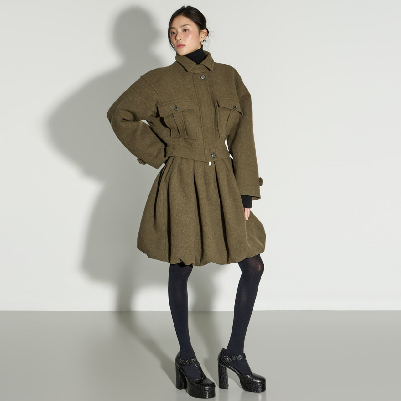 TP9193 毛衣外套裙子套装