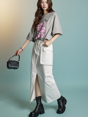 SK3033口袋裙 Korea