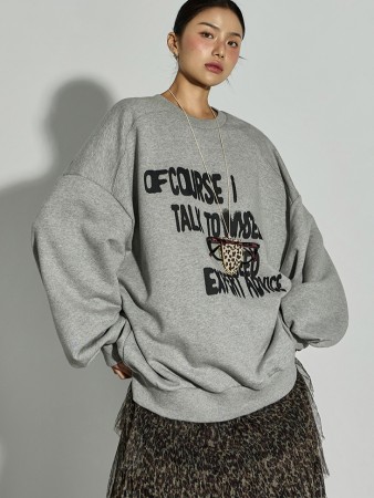 E4017 字母运动服 Korea