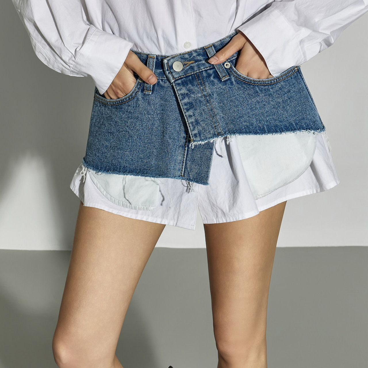 EC-251 牛仔修身腰围