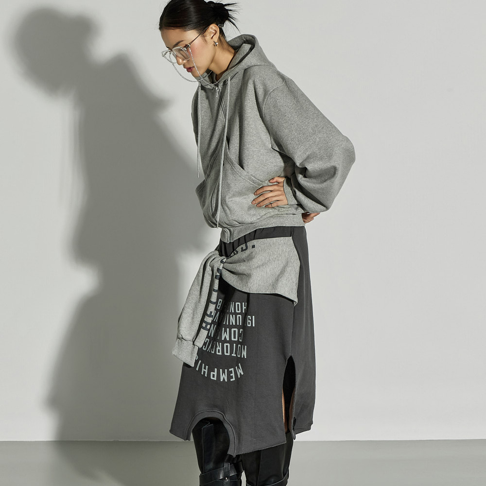 SK3092 绑带层叠式裙