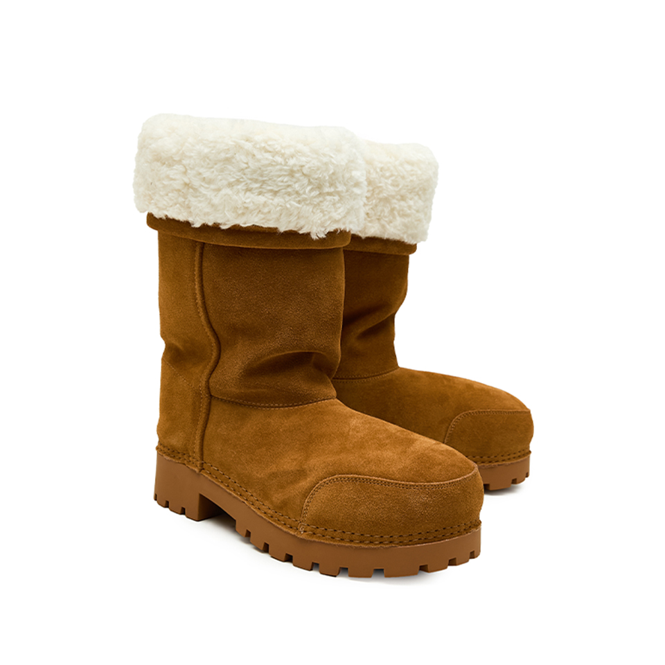 AR-3533 真 绒面革 雪地靴 boots