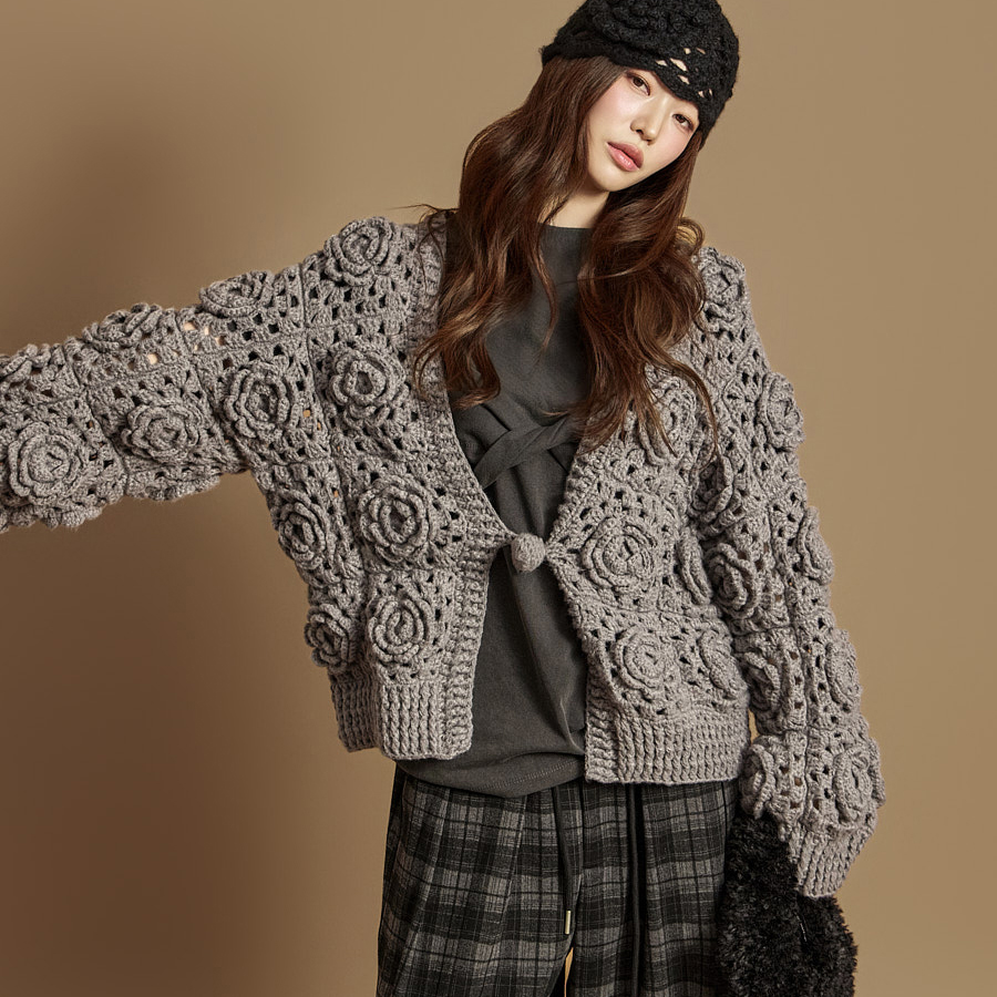 J2935 手工製作 開衫