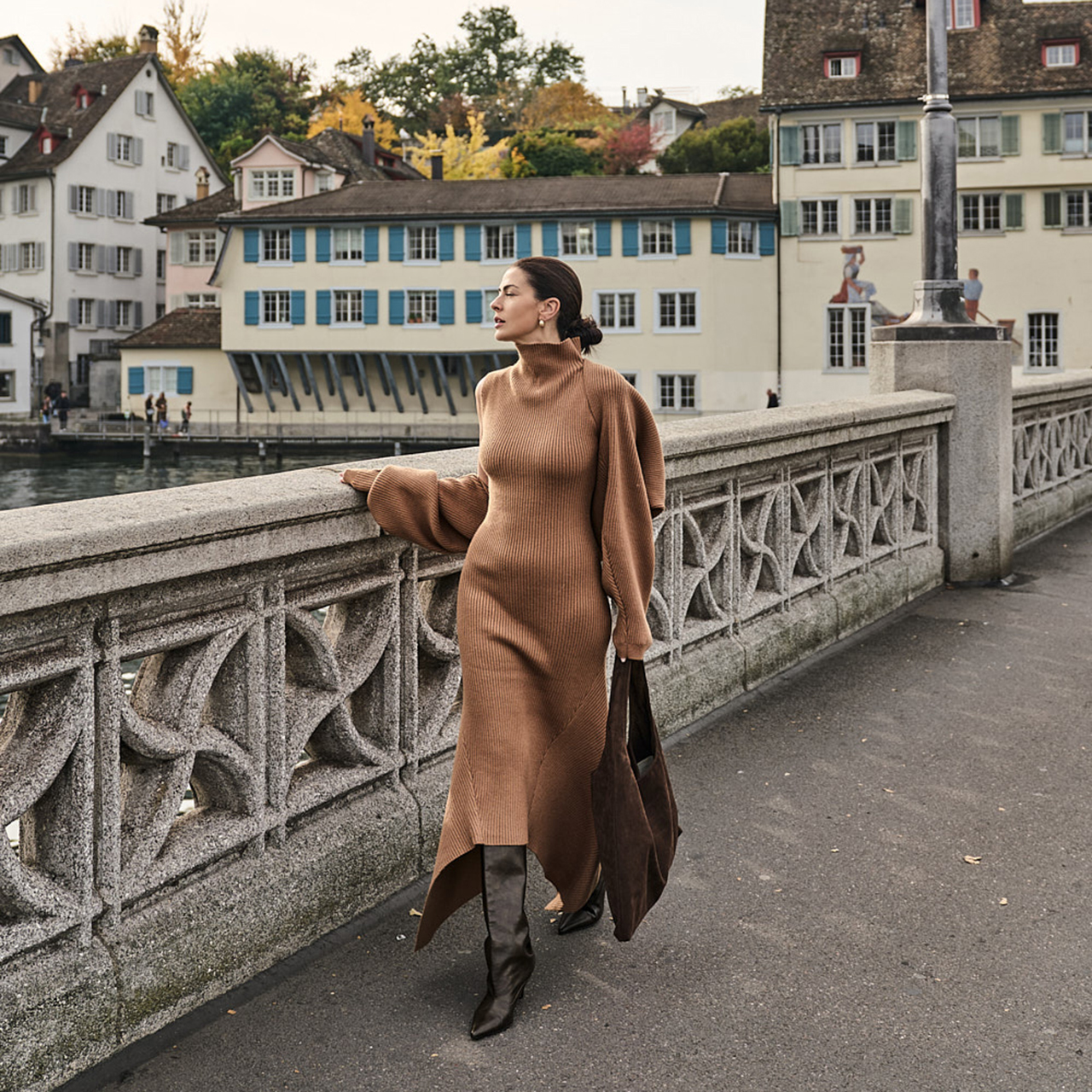 D9565 针织连衣裙