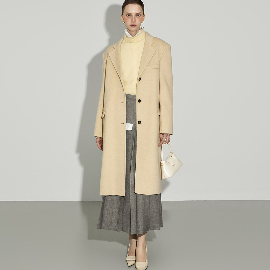 J2962 羊毛手工大衣